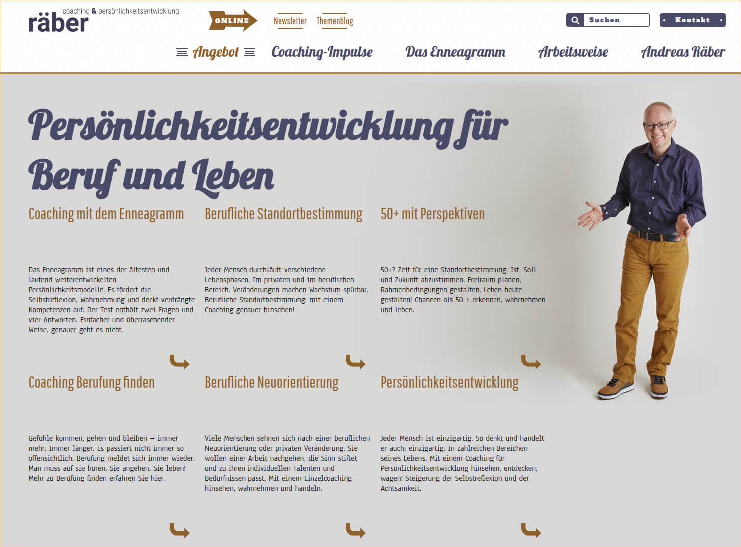 räber coaching & persönlichkeitsentwicklung, Ennagramm-Coach/Trainer, Andreas Räber